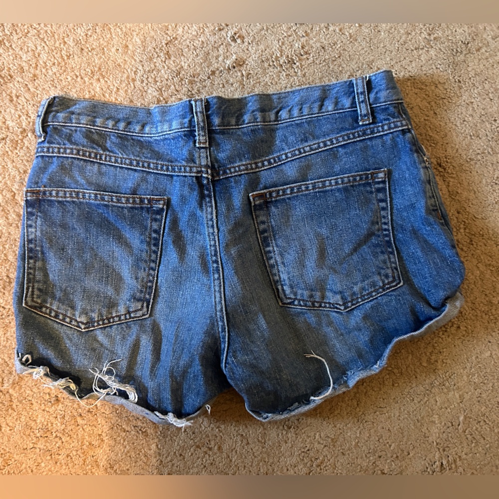 TOPSHOP MOTO ROSA SHORTS - Picture 10 of 10